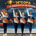 Marília é destaque na 14ª Copa de Ginástica Artística do Estado. As equipes masculina e feminina disputaram caterogias de 8 a 16 anos e trouxeram várias medalhas. Veja os nomes