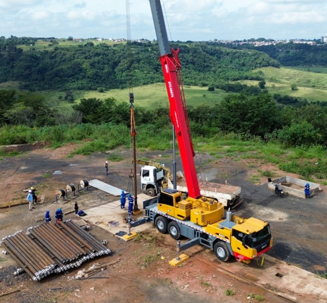 No momento, você está visualizando Com 3,6 milhões de litros de água a mais por dia para todos os moradores da Zona Norte de Marília, Poço Profundo do Figueirinha, perfurado pela RIC Ambiental, avança para fase final de implantação
