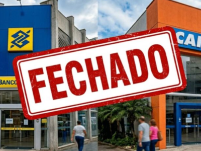 Agências do Banco do Brasil e Caixa Econômica Federal vão fechar na quinta-feira; SAIBA MAIS