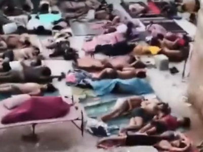 Onda de calor extremo obriga indianos a dormirem nos telhados; VEJA VÍDEO