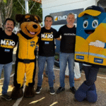 Abertura do Maio Amarelo destaca ações educativas de trânsito em Marília. Emdurb apresentou novo mascote e lançou projeto Agente de Trânsito Mirim na rede municipal
