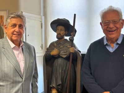 Provedor da Santa Casa de Marília, Norival Carneiro Rodrigues, é recebido pelo provedor da histórica Santa Casa da Misericórdia de Lisboa. Veja importância da troca de experiências
