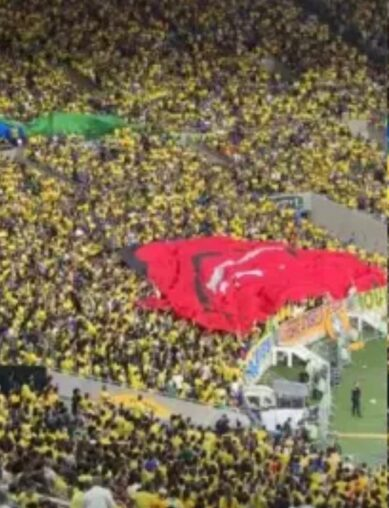 No momento, você está visualizando Patrocinador erra feio em campanha com Seleção, e bandeira vermelha no Maracanã vira problema; VEJA