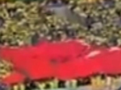 Torcedores reagem a bandeira vermelha estendida no Maracanã; ‘aqui não;’ VEJA VÍDEO