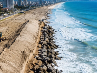 Erosão volta a preocupar litoral de SC mesmo após obras de alargamento de R$ 53 milhões em faixa de areia