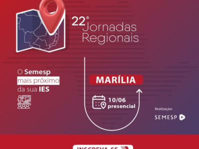 Unimar participa hoje, da 22ª Jornada Regional do Semesp com representantes da Rede Agro. Presença no evento representa contribuir com uma pauta estratégica para o Brasil