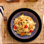 Pappardelle com Lulas, Mexilhões e Camarões ao Vinho Branco. Confira receita especial que troouxemos para o Dia dos Namorados