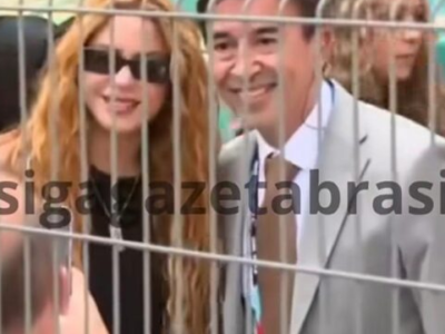 Repórter abandona transmissão ao vivo para tirar foto com Shakira e viraliza; VEJA MOMENTO