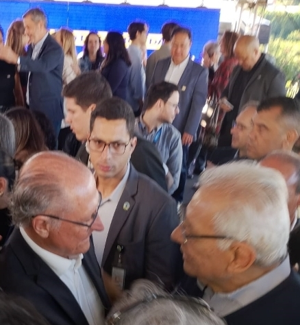 No momento, você está visualizando Direção da Santa Casa de Marília prestigia visita do vice-presidente da República Geraldo Alckmin, que destacou o relevante trabalho feito pelo hospital beneficente em âmbito regional