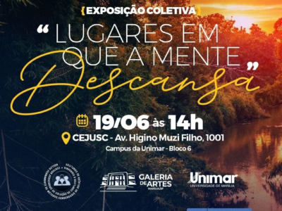 Cejusc recebe a exposição “Lugares em que a Mente Descansa”, com proposta de acolhimento e reflexão. Reúne artistas plásticos e fotógrafos. Veja