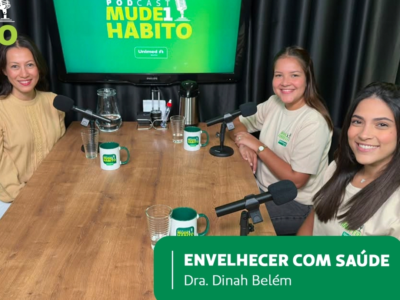 Envelhecimento saudável: Podcast Unimed Marília traz participação da geriatra Dra. Dinah Belém. Episódio aborda cuidados essenciais. Assista e entenda mais