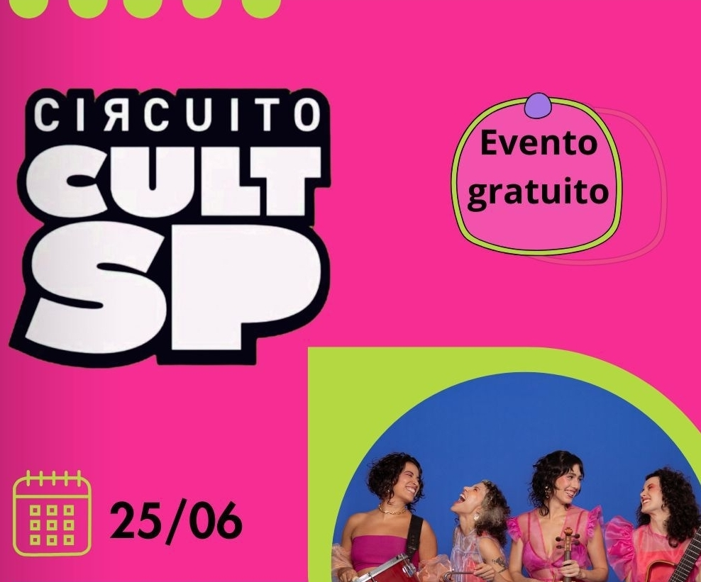 No momento, você está visualizando Marília recebe primeira atração do Circuito Cult SP com show gratuito do grupo Pé de Manacá. Confira dia, horário e o local. Não perca!
