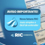 Fatura mais clara, atendimento mais ágil! RIC Ambiental reformulou o modelo da fatura para tornar a leitura mais simples, intuitiva e fácil. Confira !