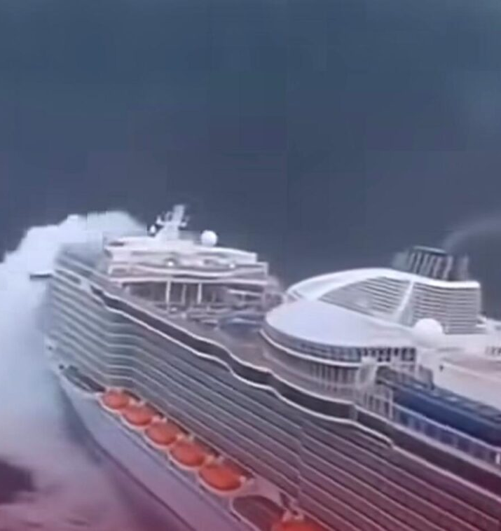 No momento, você está visualizando Impressionante: onda gigante “engole” cruzeiro em alto-mar; VEJA VÍDEO