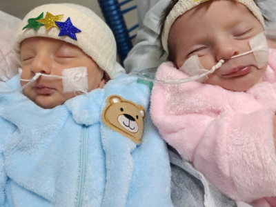 UTI Neonatal do HBU entra no clima da Copa e leva esperança, momentos de acolhimento e alegria às famílias dos bebês internados