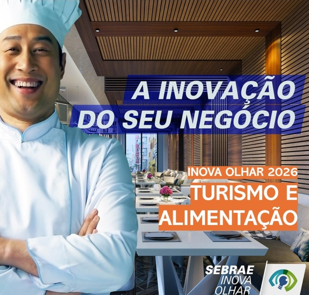 No momento, você está visualizando Trilha Inova Olhar 2026: Sebrae e município promovem evento para o setor de alimentação fora do lar. Faça aqui a sua inscrição gratuita