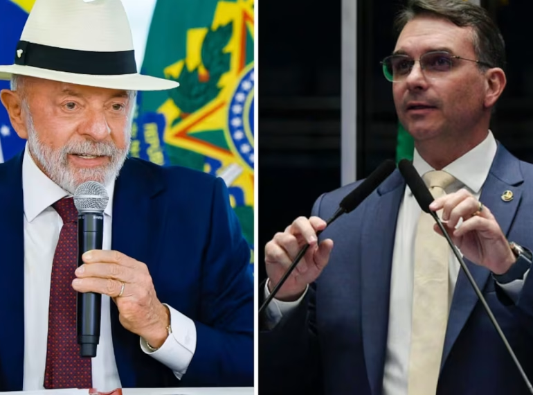 No momento, você está visualizando URGENTE: PoderData aponta empate técnico entre Lula e Flávio Bolsonaro em disputa, VEJA