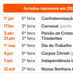 Ainda dá tempo de descansar: veja os feriados nacionais que restam em 2026