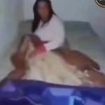 FLAGRANTE: Homem precisa chegar em casa mais cedo, presencia sua mulher com outro na cama e vídeo viraliza com reação do amante; VEJA VÍDEO