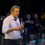 Aula na Unicamp com Haddad tem confusão e brig@; VEJA VÍDEO