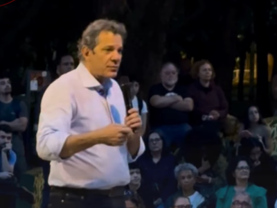 Aula na Unicamp com Haddad tem confusão e brig@; VEJA VÍDEO