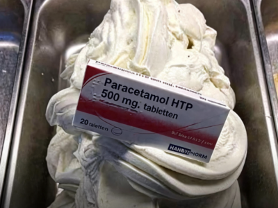 Curiosidade: sorvete feito com paracetamol na Holanda promete aliviar dor de cabeça; VEJA