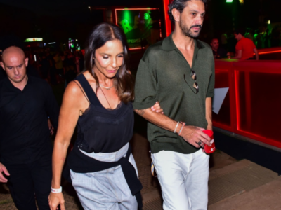 Ivete Sangalo é vista aos beijos com empresário durante show e imagem repercute nas redes, veja