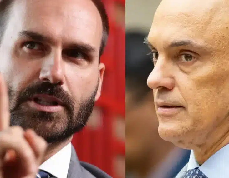 No momento, você está visualizando Eduardo Bolsonaro afirma estar “seguro” dos “abusos” de Moraes, após receber green card