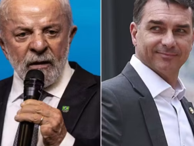 URGENTE: Flávio Bolsonaro volta a a ficar numericamente a frente de Lula no segundo turno, segundo a pesquisa Gerp