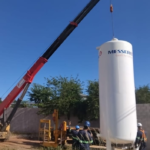 RIC Ambiental reforça sistema de tratamento com instalação de novos tanques de CO₂. Amplia a capacidade técnica das unidades e evolui a infraestrutura de abastecimento em Marília
