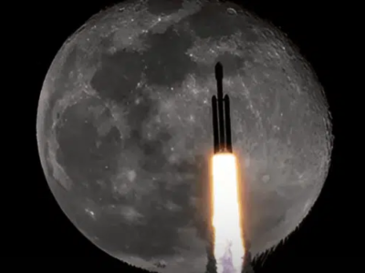 Foguete da SpaceX vai atingir a Lua em 2026 e impacto poderá ser visto