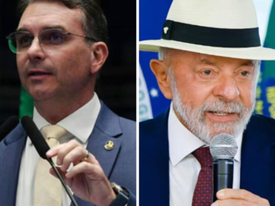 AGORA: Real Time Big Data aponta Flávio Bolsonaro à frente de Lula no RJ já no primeiro turno; CONFIRA CENÁRIO