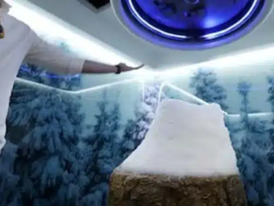 Quarto de neve: o luxo milionário que custa até R$ 1,5 milhão para escapar do calor