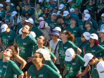 Caminhada Unimed: tudo pronto para o grande dia. É neste domingo, uma manhã de saúde, bem-estar e muita energia. O evento é aberto ao público e você ainda pode levar o seu pet. Veja programação
