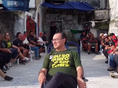 Augusto Cury lança vídeo na Rocinha ao som de música viral; VEJA VÍDEO