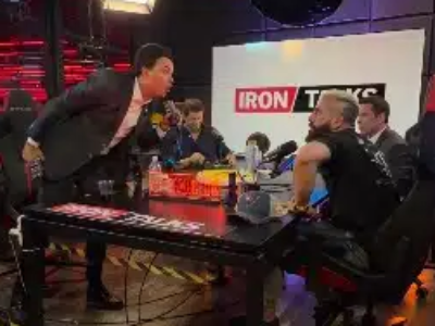 Advogado Jeffrey Chiquini discute com Sestaro no podcast “Iron Talk” e quase se agridem; Veja Vídeo