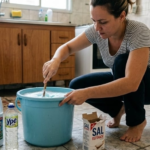 Nem precisa esfregar: truque com apenas 3 ingredientes promete deixar o piso brilhando sem esforço