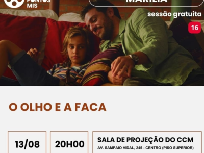 Cinema Pontos MIS exibe o documentário “O Olho e a Faca” nesta quinta-feira (13). Produção propõe um olhar sensível e observacional sobre o cotidiano da perícia criminal. Gratuito