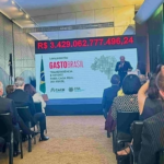 Gasto Brasil: Associação Comercial participa de lançamento de painel eletrônico. Ele monitora todas as despesas dos governos federal, estaduais e municipais de forma imediata