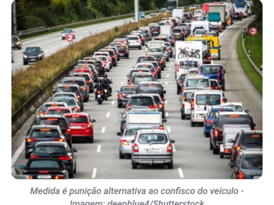 Já viu carro com “tornozeleira eletrônica”? Entenda nova regra