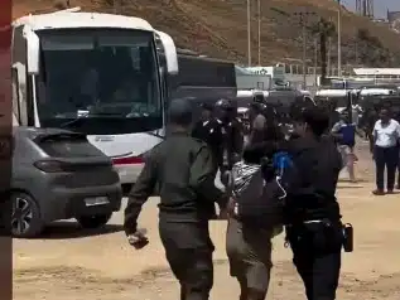 Marroquinos que voltaram para o país levaram surra da polícia, “voltaram?”; VEJA VÍDEO