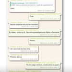 BOMBA: Diálogos de Roberta Luchsinger expõem articulações envolvendo Lulinha; veja os prints