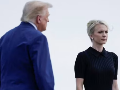 Quem é Natalie Harp, a mulher que acompanha Trump até nos momentos mais secretos?