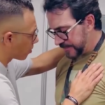 Padre Fábio de Melo vive momento emocionante ao receber oração de pastor em encontro religioso e momento viraliza nas redes; assista ao vídeo