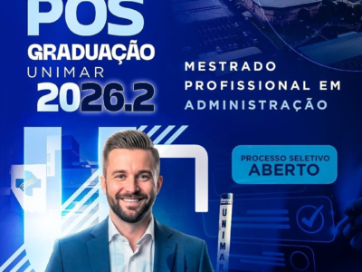 Inscrições para o Mestrado Profissional em Administração da Unimar encerram no dia 1º de setembro. Reta final do processo seletivo para ingresso no 2º semestre de 2026