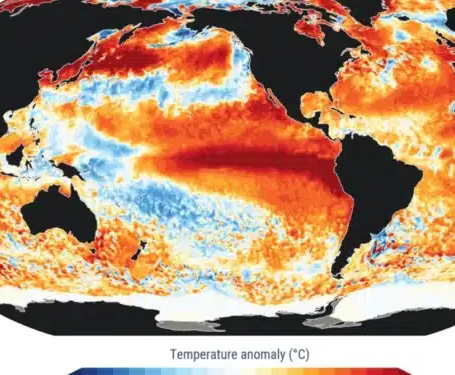 No momento, você está visualizando El Niño: oceanos atingem um novo recorde histórico global de temperatura em agosto de 2026