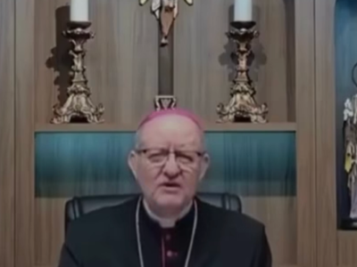 VÍDEO: “Não vote em quem é a favor do aborto ou já foi condenado por corrupção”, diz Dom Adair; Alerta de bispo repercutiu