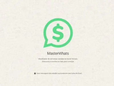 Masterwhats sai do ar: plataforma com 66 mil mensagens de Vorcaro com Moraes, Fábio Faria, Martha Graeff e mais, fica indisponível