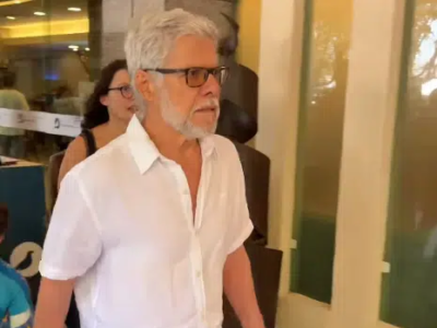 Após anos longe da mídia, José Mayer reaparece ao velório de Gracindo Júnior no Rio de Janeiro, VEJA VÍDEO