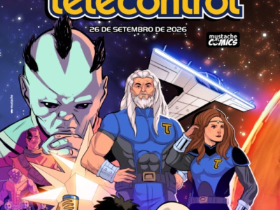 Telecontrol lança sua 1ª HQ de ficção científica e recebe Irmãos Piologo para lançamento com palestra sobre IA. Confira